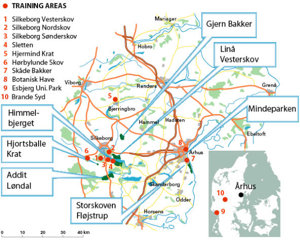 Silkeborg carte